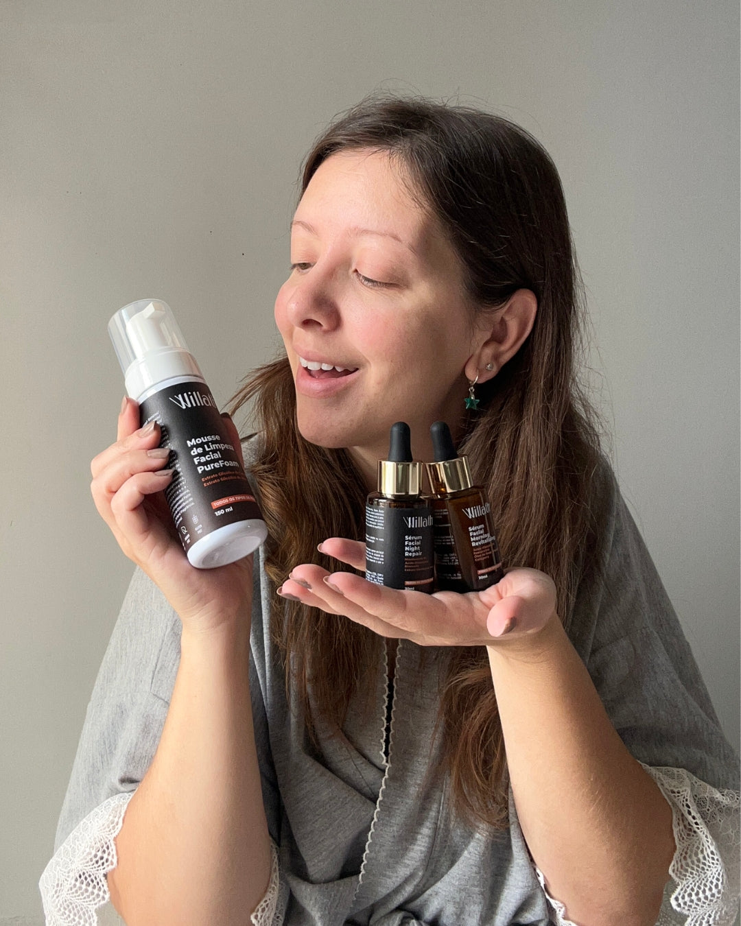 Rotina Skincare - Limpeza Revitalização e Reparação Completa Willath