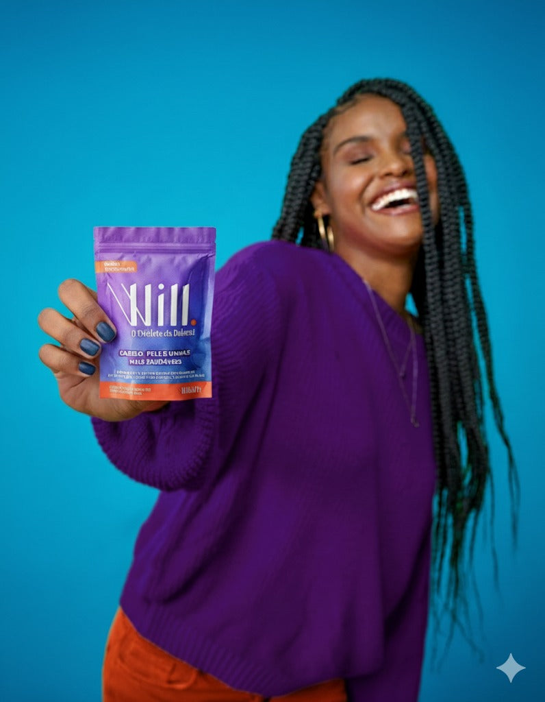 Chiclete da Beleza – Suplemento Multivitamíco para Cabelo, Pele e Unhas com Biotina, Zinco e Complexo Multivitamínicos