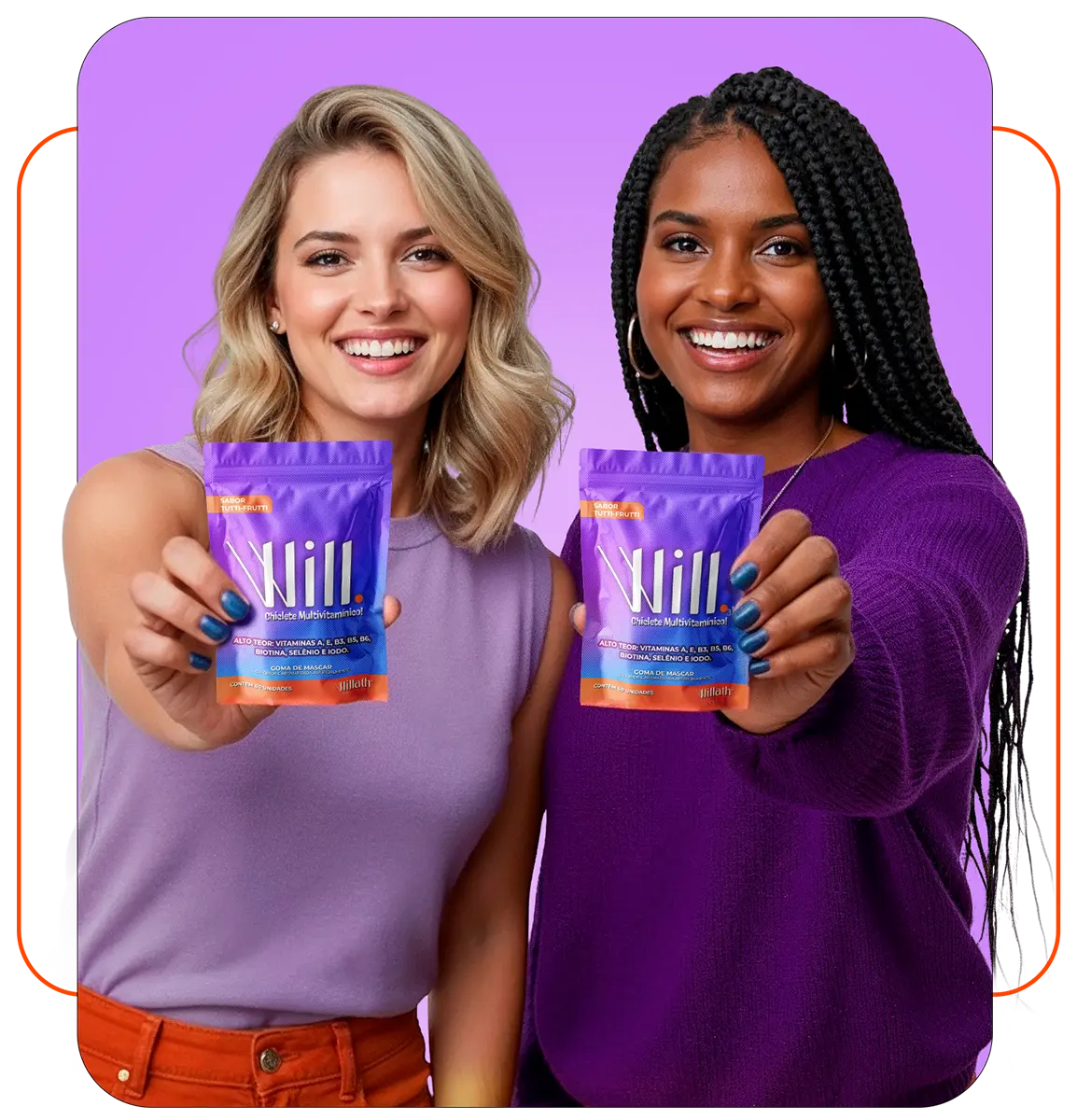 Chiclete da Beleza – Suplemento Multivitamíco para Cabelo, Pele e Unhas com Biotina, Zinco e Complexo Multivitamínicos